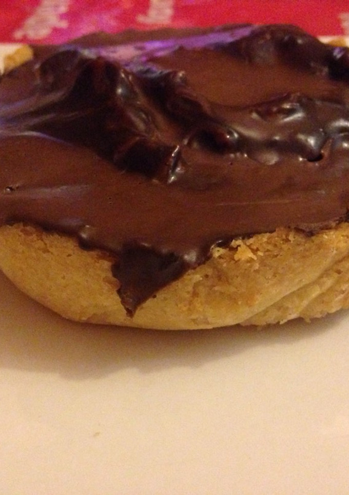 Una foto de Tartaleta de dulce de leche y ganache de chocolate