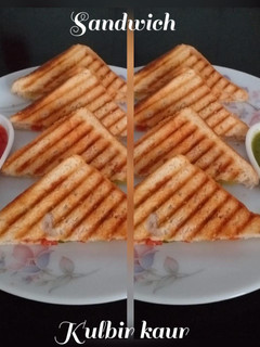 ग्रिल्ड वेजिटेबल सैंडविच (grilled vegetable sandwich reicpe in Hindi) रेसिपी मुख्य फोटो