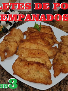 Una foto de Filetes pollo empanados