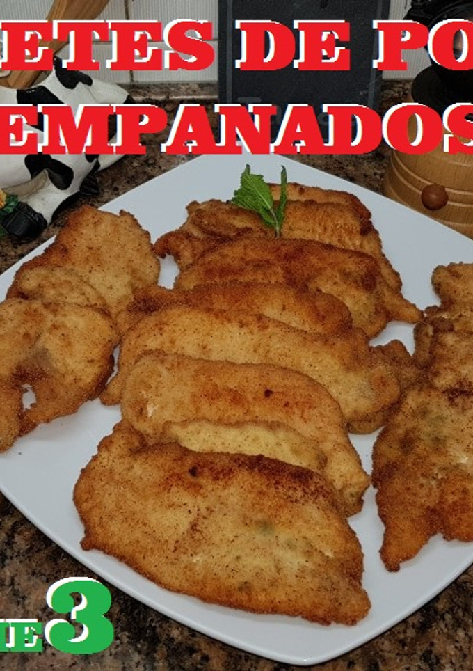 Una foto de Filetes pollo empanados