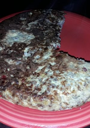Una foto de Tortilla de carne picada