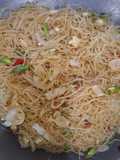Mie jagung bumbu iris