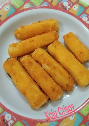 Foto resep Keju Crispy, Cemilan Balita Praktis & Bergizi