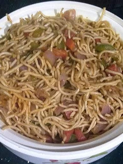 A picture of Hakka Noodles.