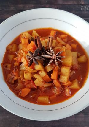 Foto resep 52. Veggie Curry (Indian Food)