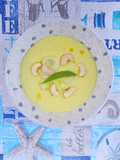 Crema de maíz y anacardos