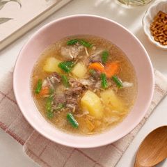 A picture of 197. Simple Beef Vegetable Soup.