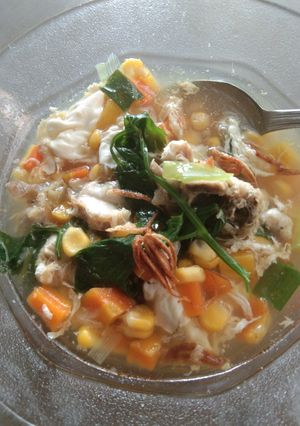 Foto resep Sup jagung