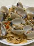 Pasta linguine vongole หอยตลับ