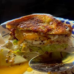 A picture of Eggy breaky heart.