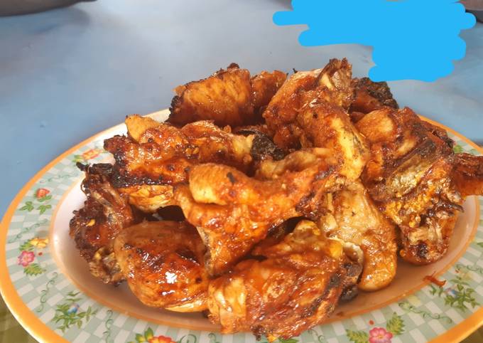 Ayam bakar enak mudah teflon/arang