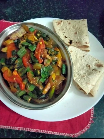 Recipe Bhindi Do pyazza which So Delicious