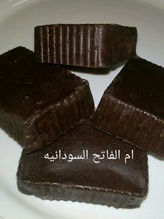 صورة لوصفة الواح الشوكولاتةالداكنه