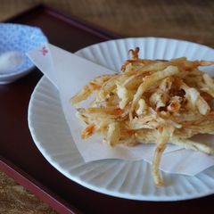 Kakiage (mixed Tempura) - Japanese A picture of Kakiage (mixed Tempura) - Japanese.