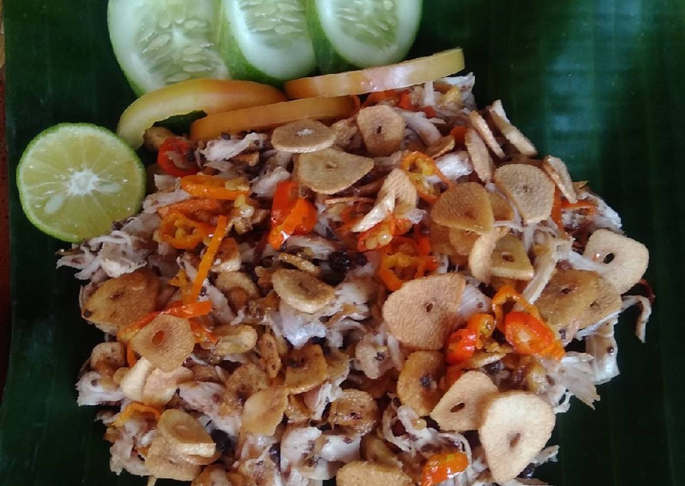 AYAM SISIT SAMBAL EMBE (ala BALI)