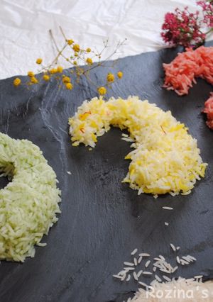 A picture of Coloured rice.