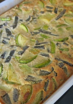Une photo de Clafoutis de courgettes