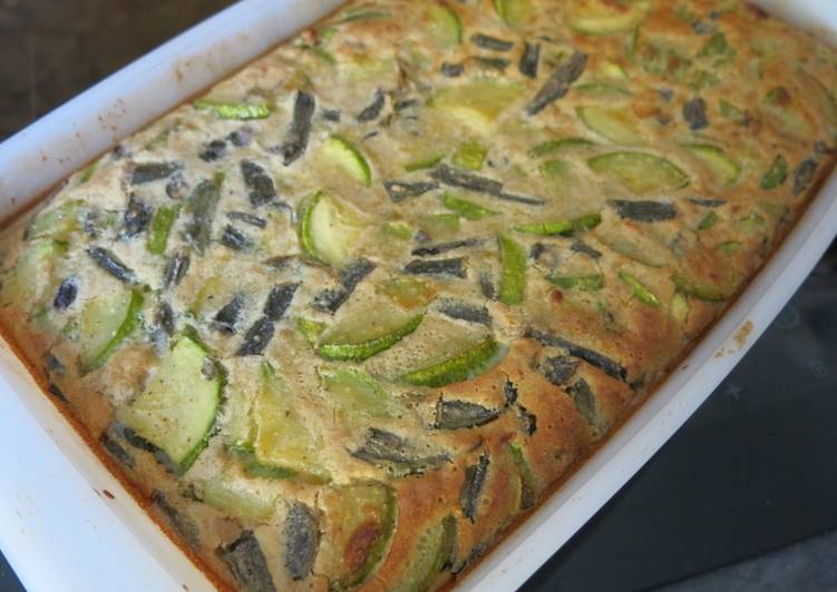 Comment Cuisiner Clafoutis de courgettes