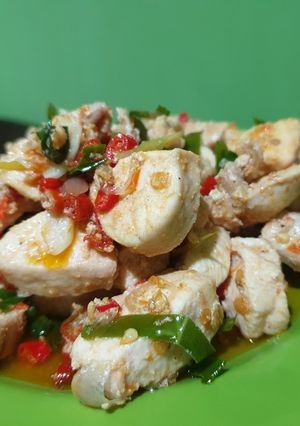 Foto resep Tumis Ayam daun jeruk