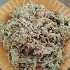 A picture of Anda bhurji.