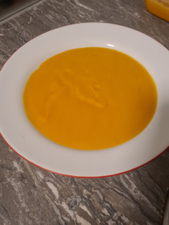 Una foto de Crema de zanahoria