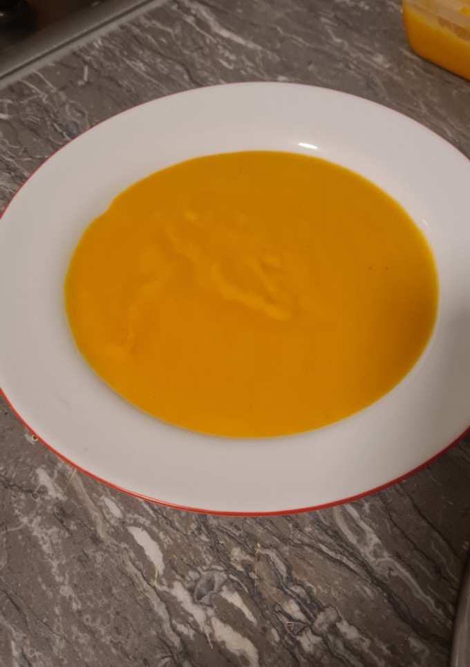 Una foto de Crema de zanahoria