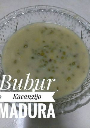 Foto resep Bubur kacangijo Madura