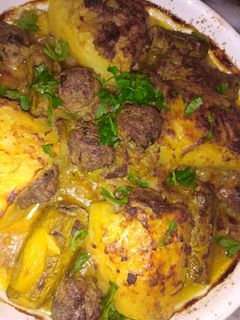 صورة لوصفة دولمة في الفرن