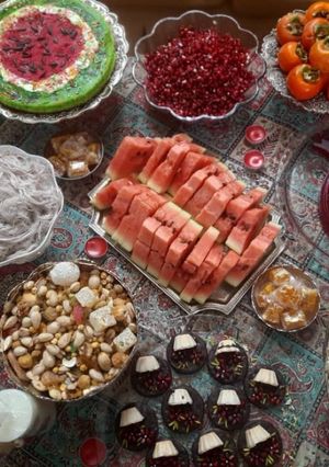 عکسی از دستور يلدا مبارك