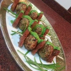 A picture of Brocolli kabab with crispstar.
