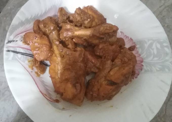 Step-by-Step Guide to Prepare Favorite Tandori chicken apna style mai