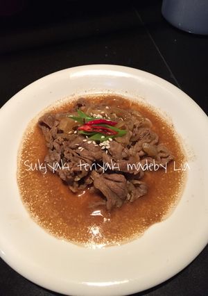 Foto resep Sukiyaki teriyaki