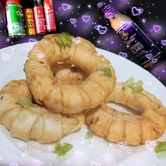 A picture of Crispy ring samosa.