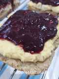 ❒ Cuadrado integral con ricota y mermelada de zarzamoras 🍒🫐🍓