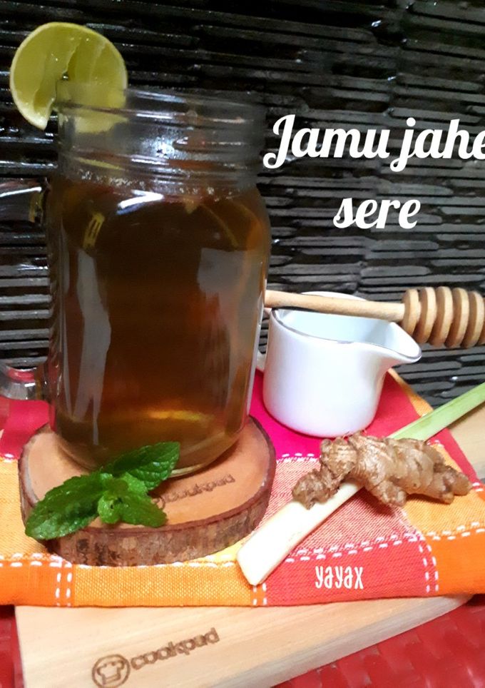 Foto resep Jamu Jahe Sere Madu🍯