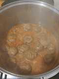Albóndigas de carne picada en salsa de tomate