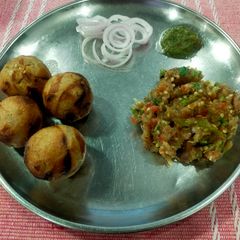 A picture of Litti Chokha.