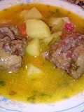 Sopa de rabo de res