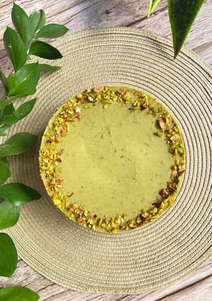 Foto principal de Cheesecake fría de pistachos