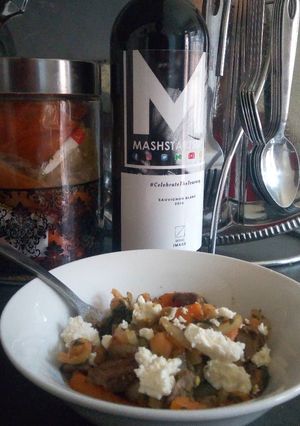 A picture of Beef and Chickpea Sauté.
