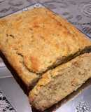 Torta de banana con nueces
