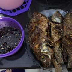 รูปของ Ikan Nila goreng sambel kecap