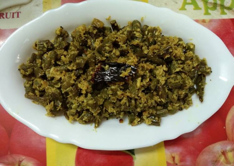 Simple Way to Make Homemade Beans Poriyal