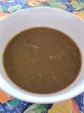Sopa de acelgas, zanahoria y tomate