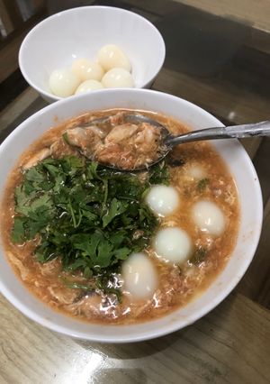 Hình của món Súp tôm.