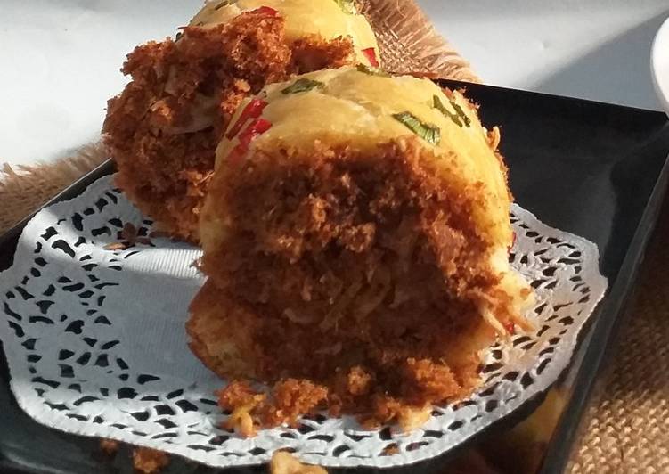 Roti Gulung Abon