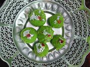 A picture of rose leaves