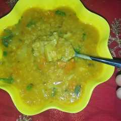 मिक्स वेज चटपटा दलिया (Mix veg chatpata daliya recipe in Hindi)-レシピのメイン写真