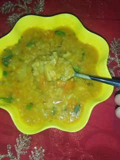 मिक्स वेज चटपटा दलिया (Mix veg chatpata daliya recipe in Hindi) रेसिपी मुख्य फोटो