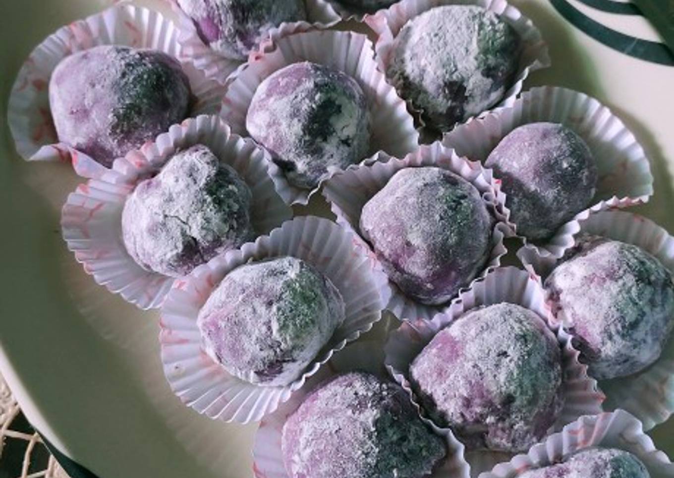 Resep Mochi isi kacang tanah